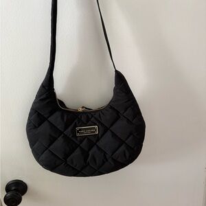 Marc Jacobs Black Quilted Hobo Bag
